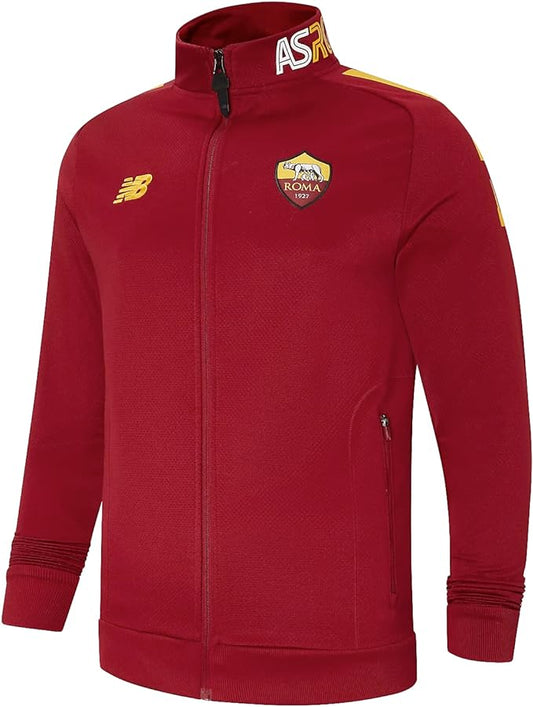 New Balance AS Roma  2022-23 Home Jacket - Burgundy