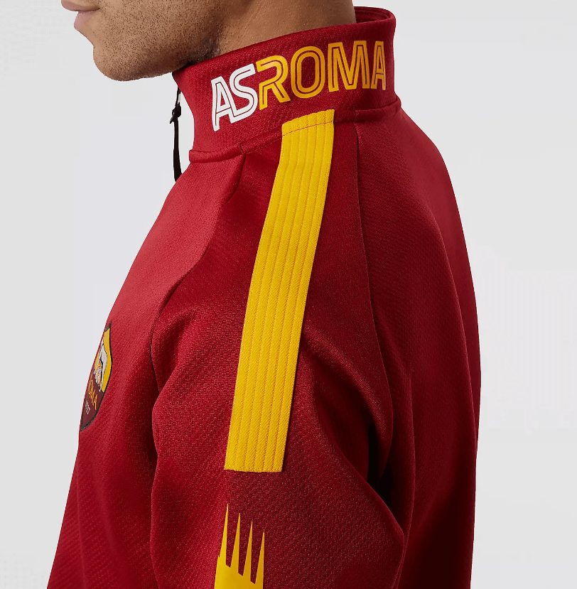 New Balance AS Roma  2022-23 Home Jacket - Burgundy