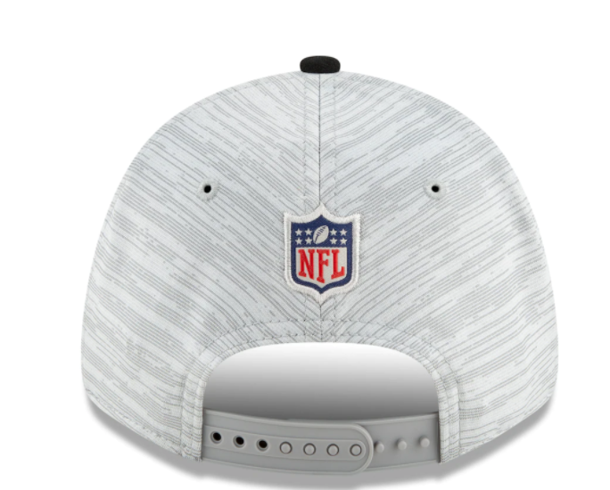 Pittsburgh Steelers New Era Training Camp 9FORTY Adjustable Hat - Gray