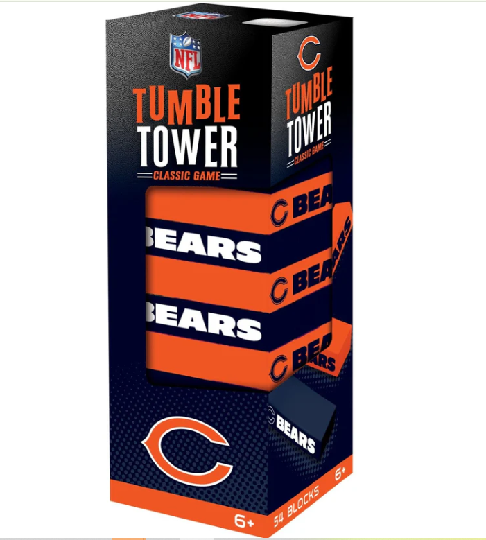 Chicago Bears Masterpieces Tumble Tower