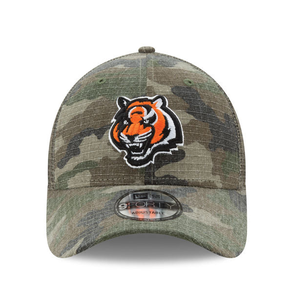 Cincinnati Bengals Duel Trucker 9FORTY Adjustable Hat - Camo