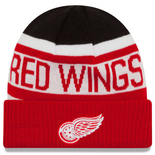 Detroit Red Wings New Era Biggest Fan Knit Hat