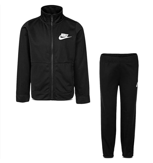 Nike Toddler Black 2 Piece Set Fleece Full Zip Hoodie & Jogger Pants