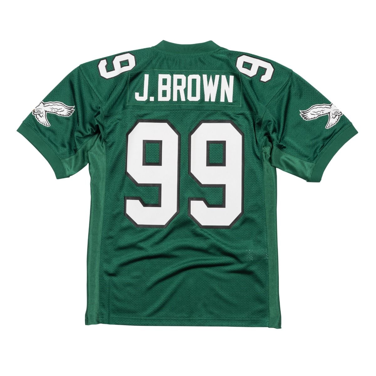 Philadelphia Eagles # 99 Jerome Brown Mitchell & Ness Jersey - Green