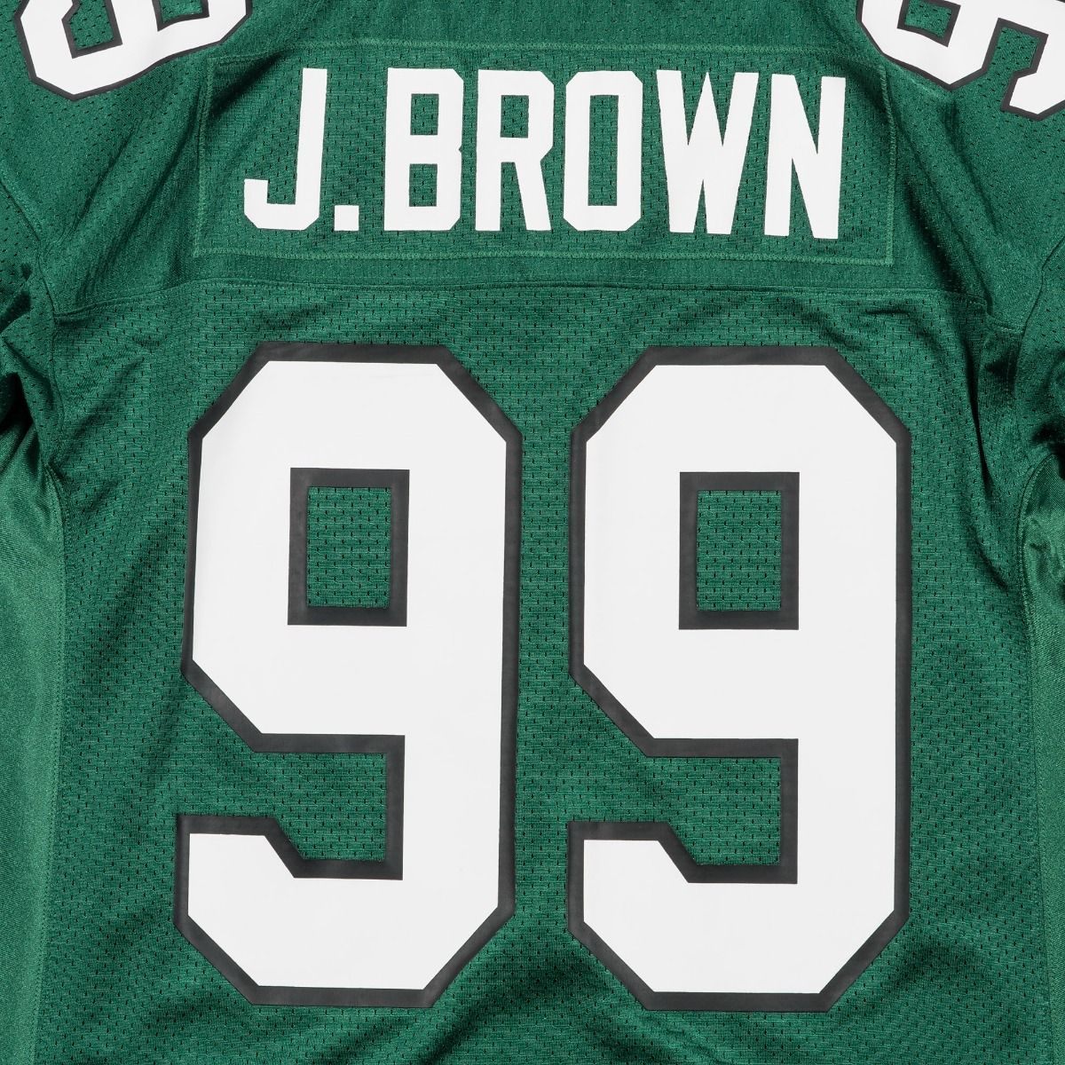 Philadelphia Eagles # 99 Jerome Brown Mitchell & Ness Jersey - Green