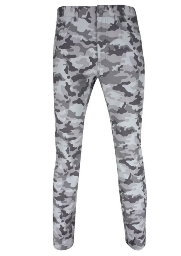 G/FORE GOLF TECH TOUR 4-WAY STRETCH 5 POCKET CAMO STRAIGHT LEG PANT