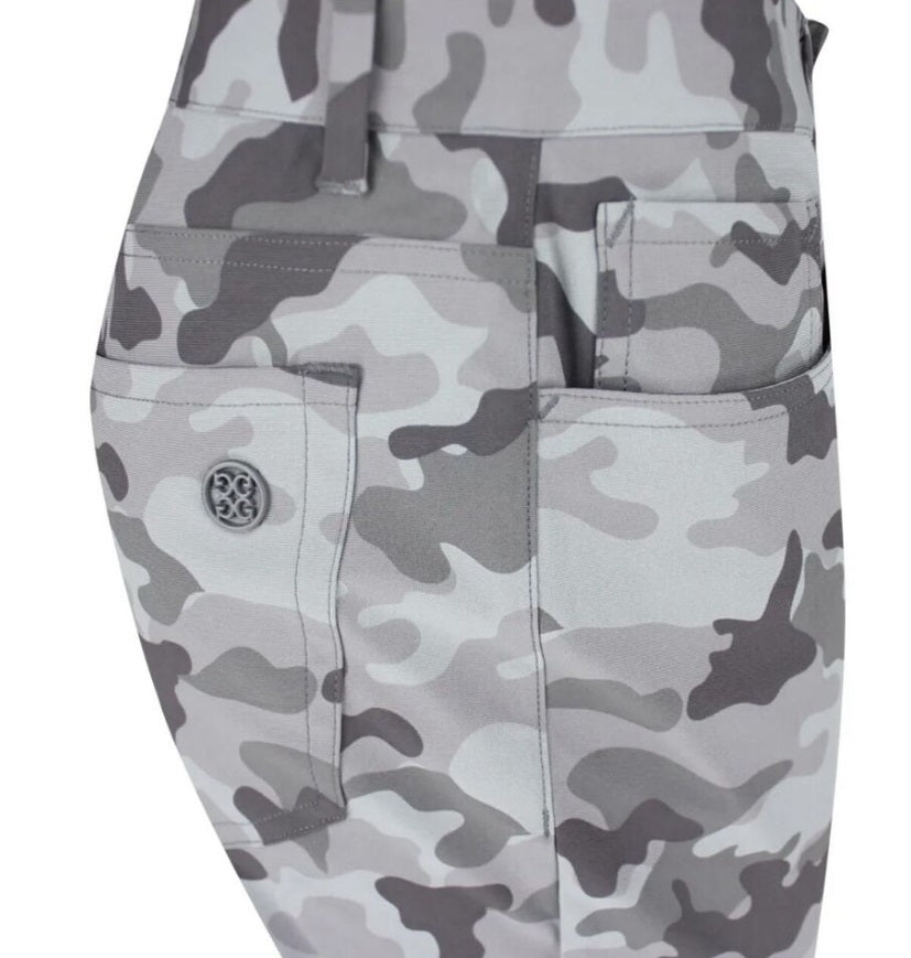 G/FORE GOLF TECH TOUR 4-WAY STRETCH 5 POCKET CAMO STRAIGHT LEG PANT