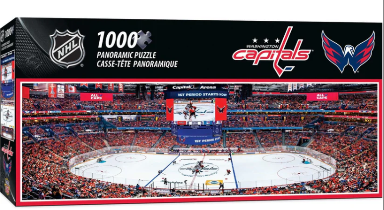 Washington Captials Masterpieces 1000 Piece Center View Panoramic Jigsaw Puzzle
