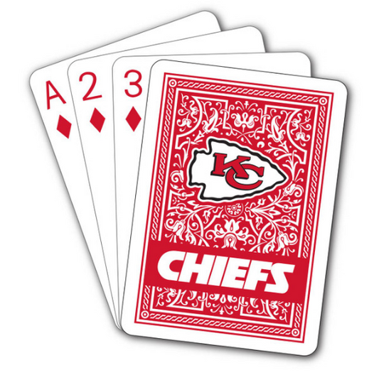 Kansas City Chiefs MoJo Playing Cards