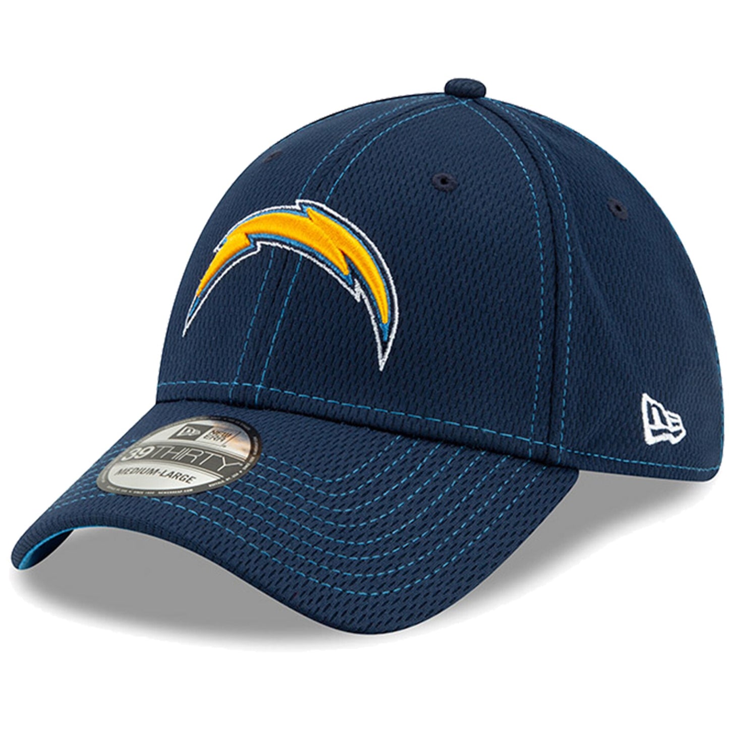 Los Angeles Chargers New Era Sideline Road 39THIRTY Flex Hat - Blue