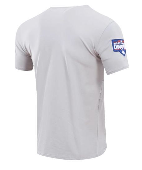 Los Angeles Dodgers Pro Standard Classic Gray Chenille T-shirt