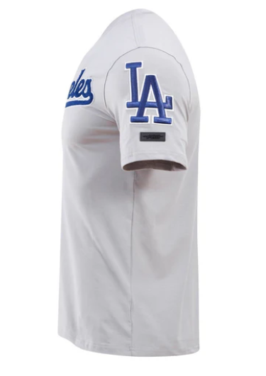 Los Angeles Dodgers Pro Standard Classic Gray Chenille T-shirt