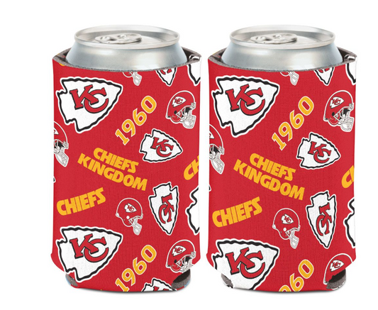Kansas City Chiefs Scatter Can Cooler
