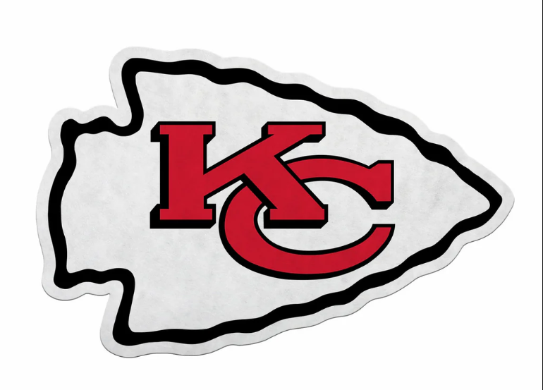 Kansas City Chiefs 12″ x 18″ Large Shape Cut Pennant