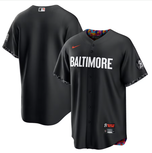 Baltimore Orioles Nike Black City Connect Replica Mens Jersey
