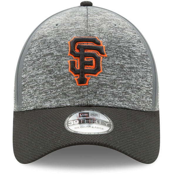 San Francisco Giants New Era Clubhouse 39THIRTY Flex Hat - Heather Gray