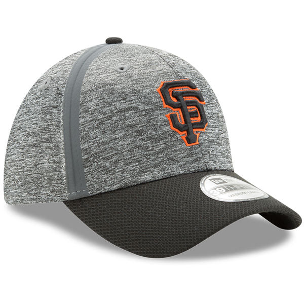 San Francisco Giants New Era Clubhouse 39THIRTY Flex Hat - Heather Gray