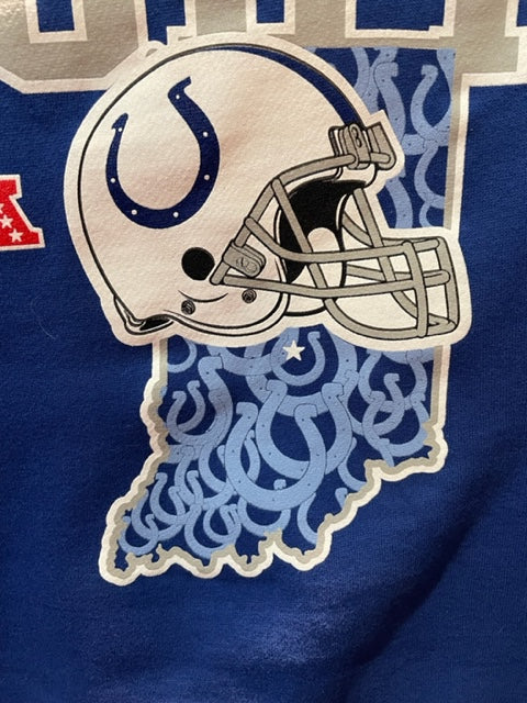 Indianapolis Colts New Era State Pull Over Hoodie - Blue