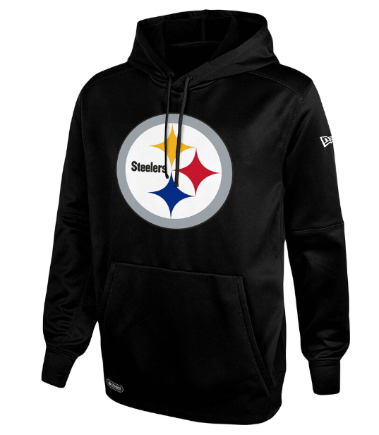 Pittsburgh Steelers Stadium Combine Hoody Men's Sweat Tops - Black