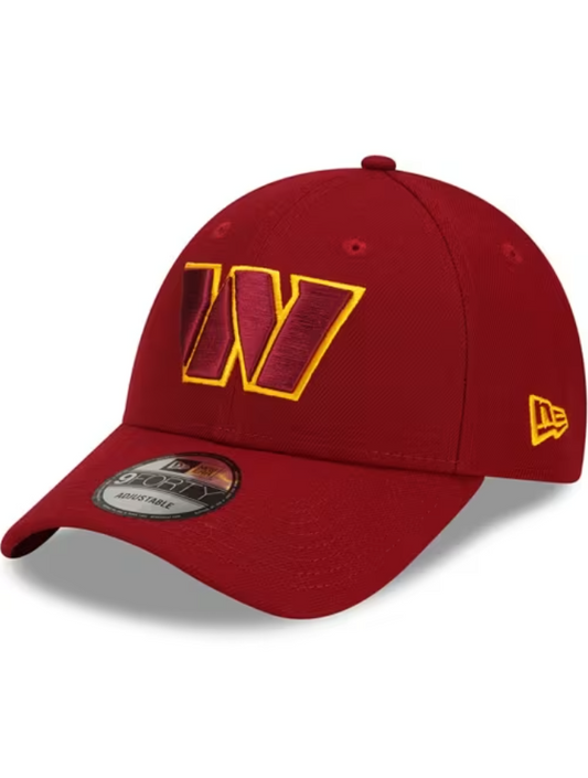Washington Commanders New Era The League Team 9Forty Adjustable Hat - Burgundy