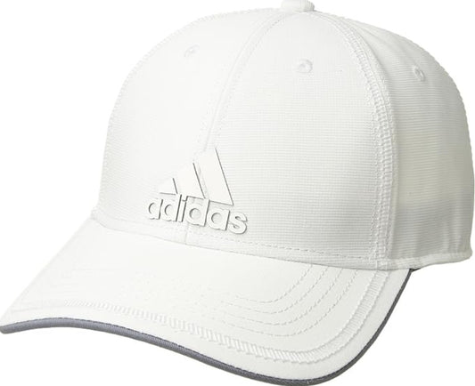 adidas White / White Contract 3 Structured Adjustable Cap