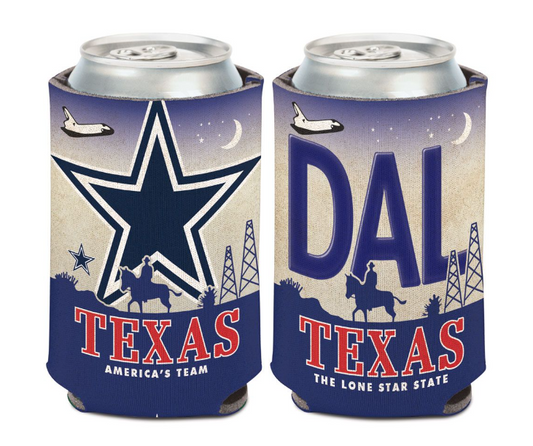 Dallas Cowboys License Plate Can Cooler