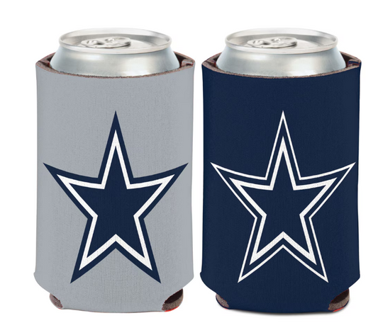 Dallas Cowboys Team Logo 2sided Can Cooler