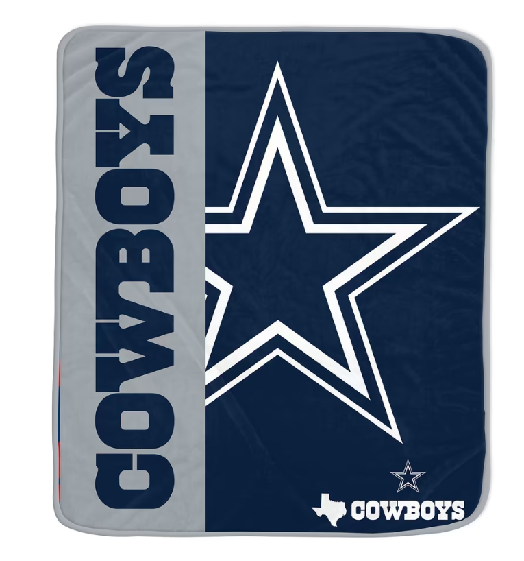 Dallas Cowboys Pegasus Endzone Ultra Soft 50" x 60" Blanket