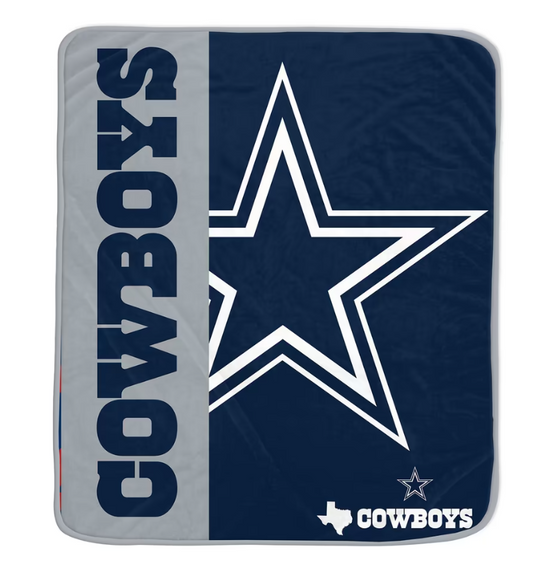 Dallas Cowboys Pegasus Endzone Ultra Soft 50" x 60" Blanket