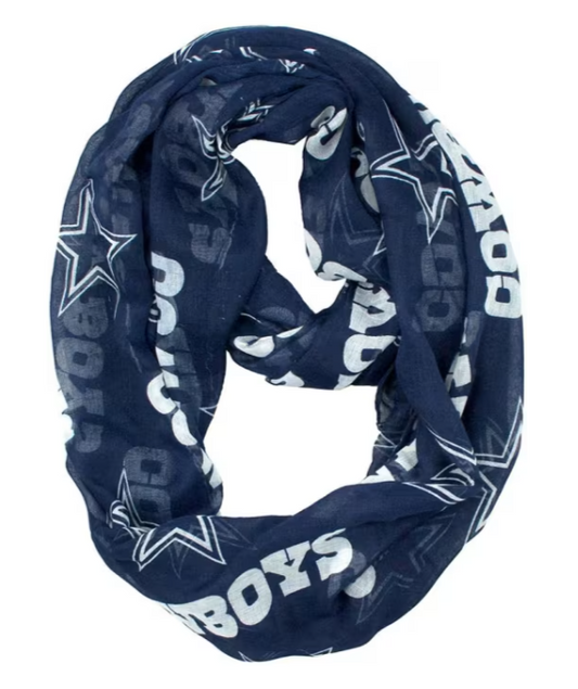 Dallas Cowboys Forever Infinity Scarf
