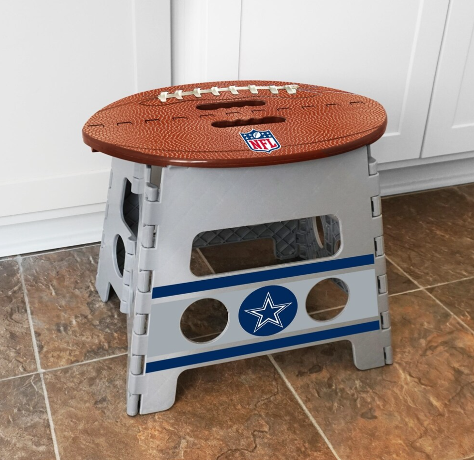Dallas Cowboys Folding Step Stool