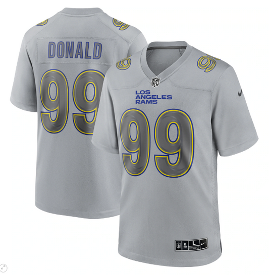 Los Angeles Ram Nike #99 Aaron Donald Youth Atmosphere Jersey