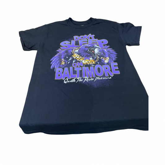 Don't Sleep On Baltimore T-Shirt-Black