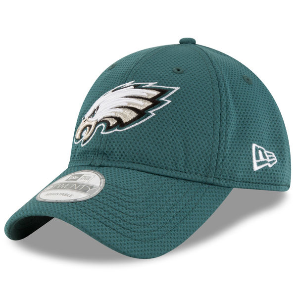 Philadelphia Eagles New Era Sideline Road Established 39THIRTY Flex Fit Hat
