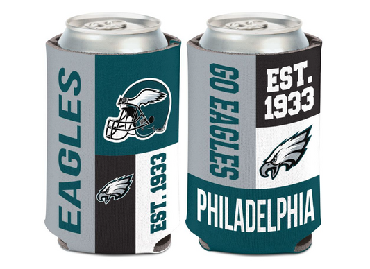 Philadelphia Eagles Color Block Can Cooler