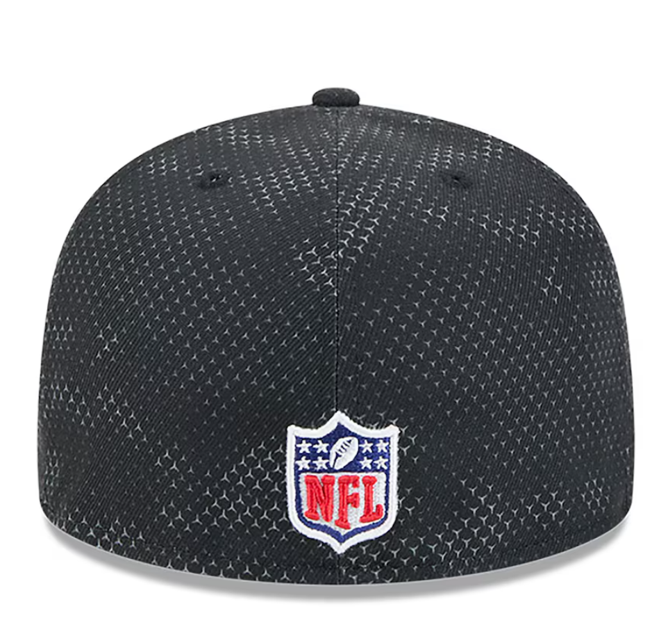 Philadelphia Eagles  New Era Sideline 59FIFTY Fitted Hat - Black