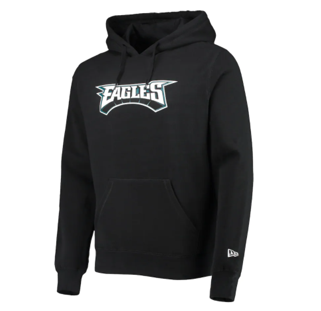 Philadelphia Eagles New Era State Pull Over Hoodie - Black