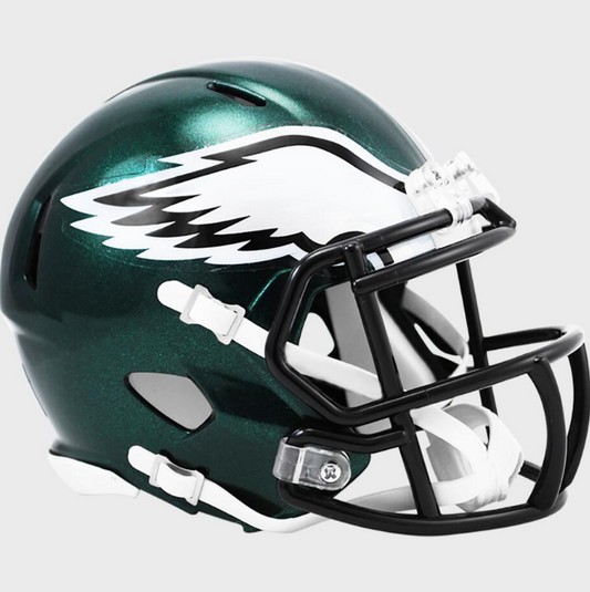 Philadelphia Eagles Speed Replica Full Size Helmet- Green