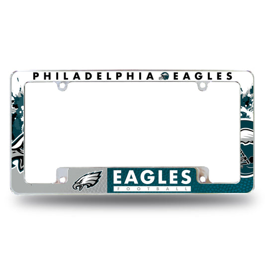 Philadelphia Eagles Rico All Over Chrome Frame