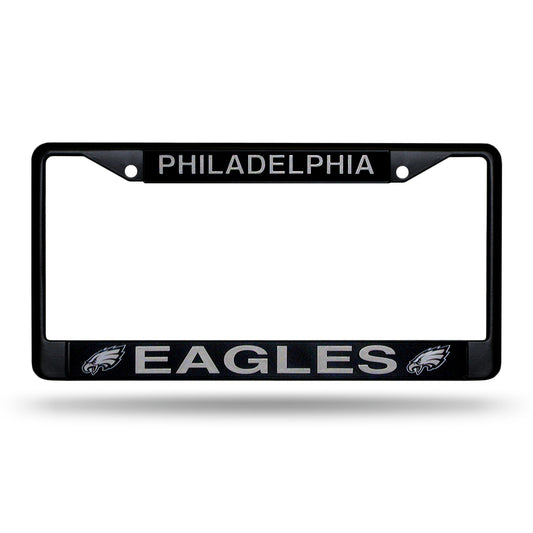 Philadelphia Eagles Rico 12" x 6" Black Metal License Plate Frame
