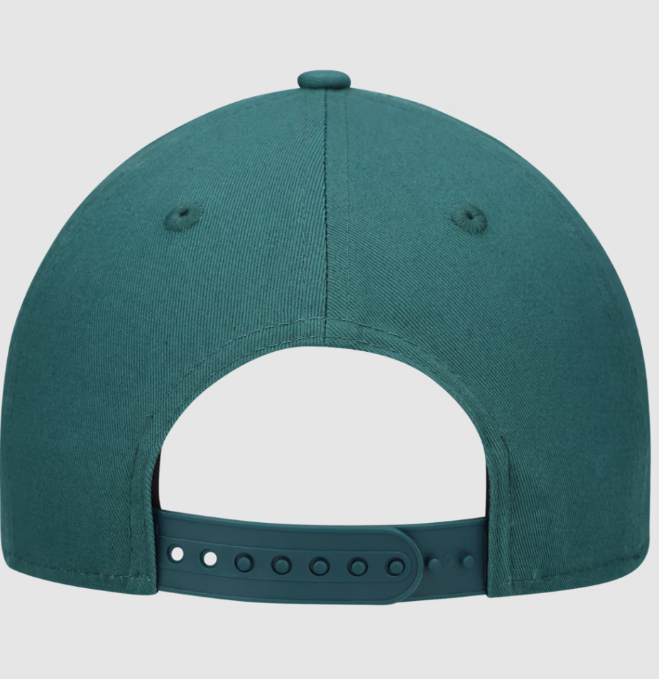 Philadelphia Eagles New Era The League 9Forty Green Team Snapback Hat
