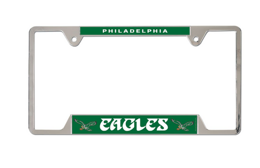 Philadelphia Eagles Wincraft Retro Metal License Plate Frame