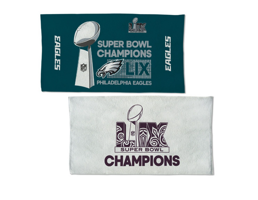 Philadephia Eagles WinCraft Super Bowl LIX Champions Locker Room 22'' x 42'' Double-Sided Towel