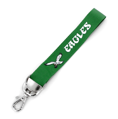 Philadelphia Eagles Throwbck Keychain Wristlet Lanyard