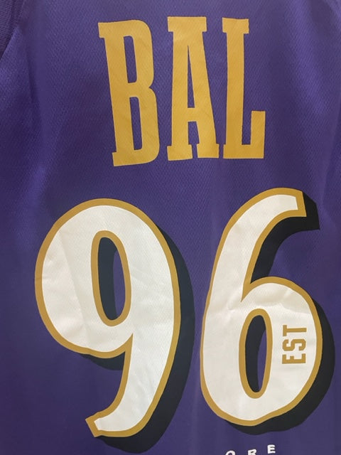 Baltimore Ravens EST '96 Baseball Jersey - Purple