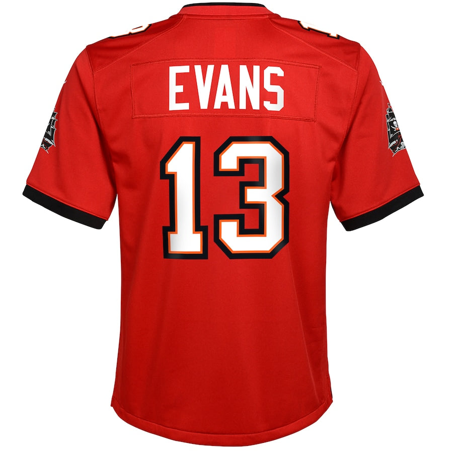 Tampa Bay Buccaneers #13 Mike Evans Super bowl LV Youth Jersey - Red