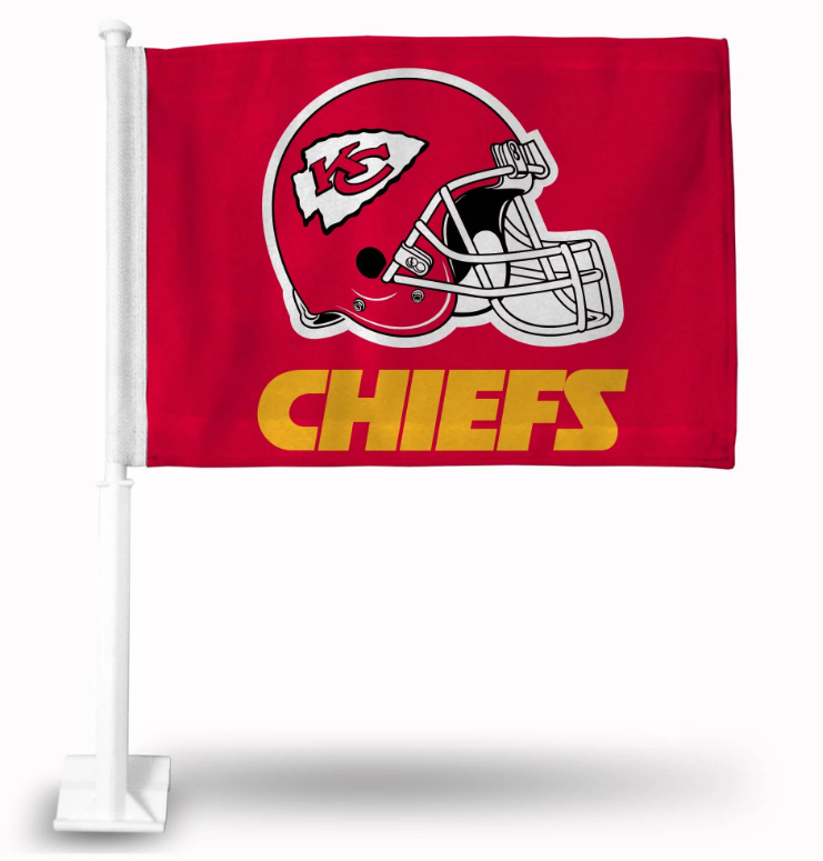 Kansas City Chiefs Rico Car Flag Helmet