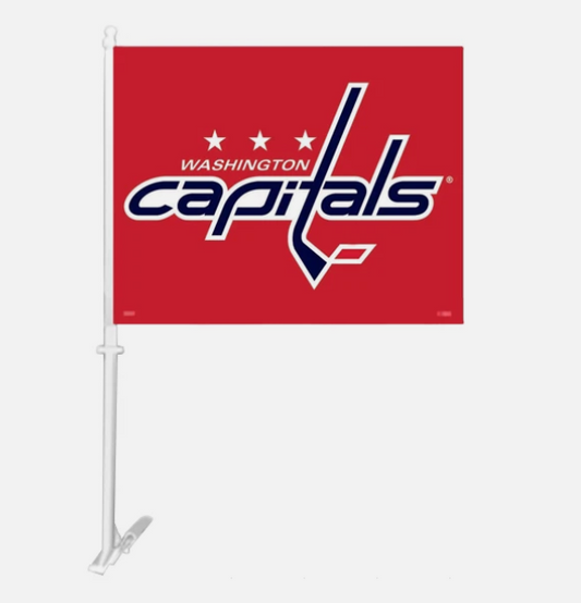 Washington Capitals Team Car Flags - Red