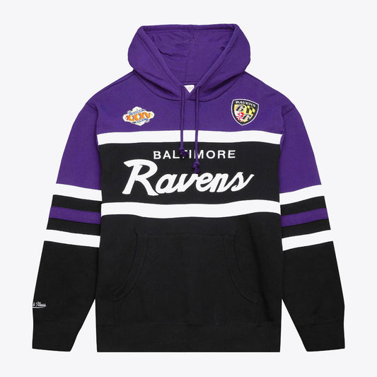 Baltimore Ravens Mitchell & Ness Head Coach Pullover Hoodie