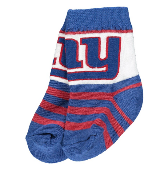 New York Giants For Bare Feet Toddler Rugby Sock